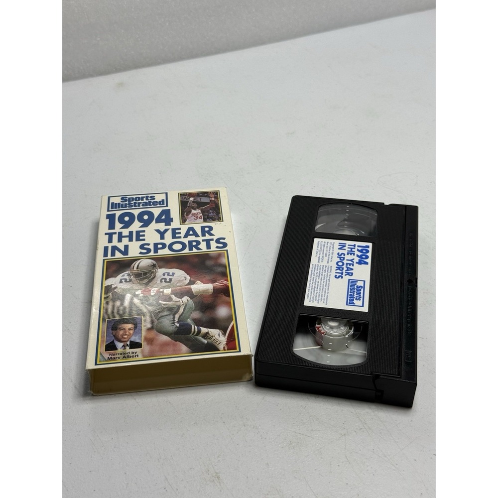 Sports Illustrated - 1994 the‎ year in sports vhs